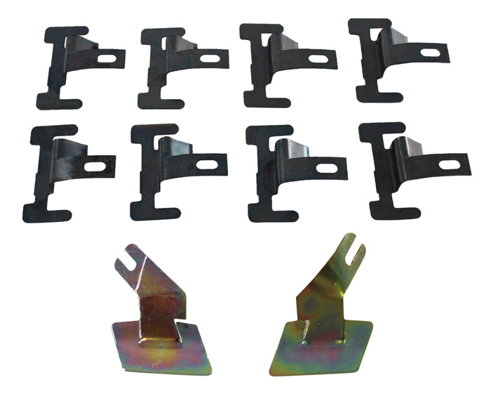 Clipssats nedre prydnadslist Cam/F-bird 67-69