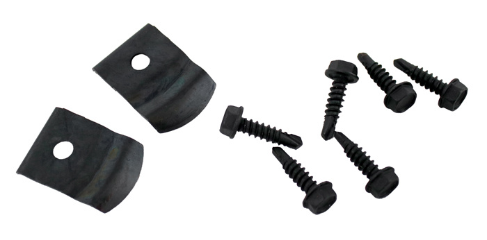 ROCKER MLD HDWE SET;64-72CHEVL 3-CLIPS;6