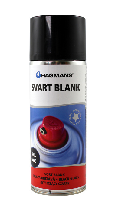 Paint black blank 400 ml spray