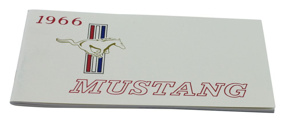 Instruction manual Mustang 1966