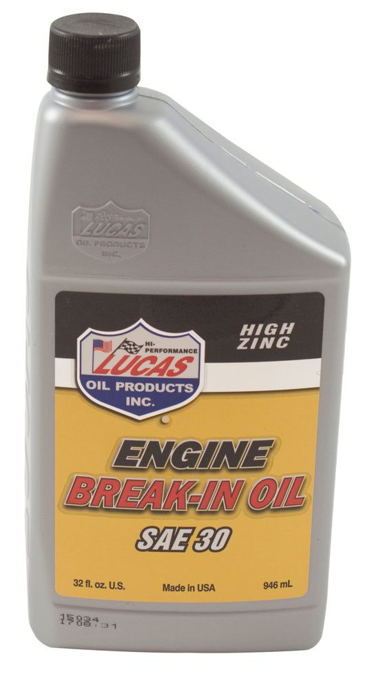 SAE 30 Break-in Oil W/additive LUCAS