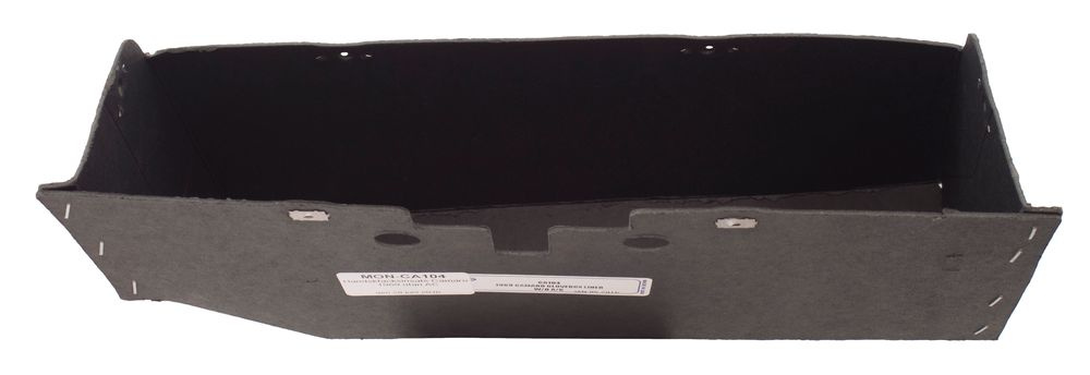 Glove box liner Camaro 69 w/o AC