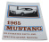 Illustrated facts Mustang 1965