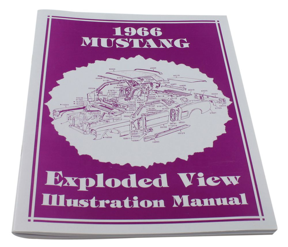 Katalog spr�ngskiss Mustang 1966