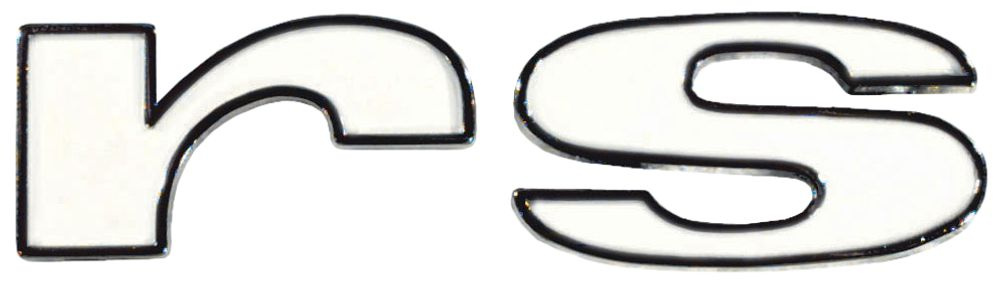 Emblem RS framsk�rm Camaro 67