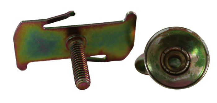 Clips prydnadslist baksk�rm Chevy 55-56 (57 150)