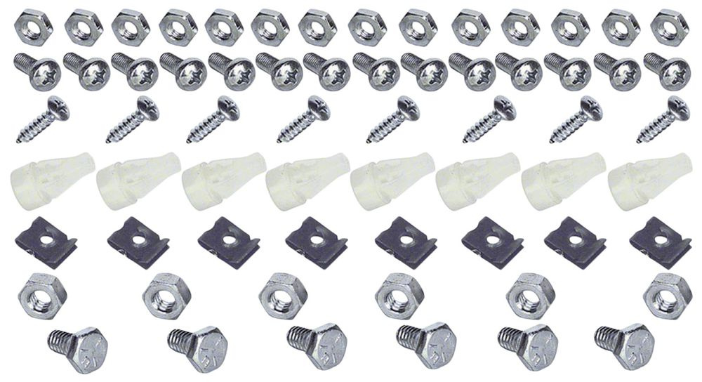 67-68 Camaro Front Grill Fastener Kit -