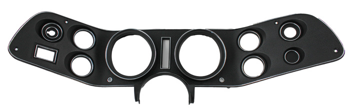 70-72 Camaro Dash Carrier With Chrome Tr