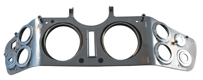 70-72 Camaro Dash Carrier With Chrome Tr