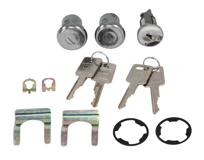 Ignition/ door lock set
