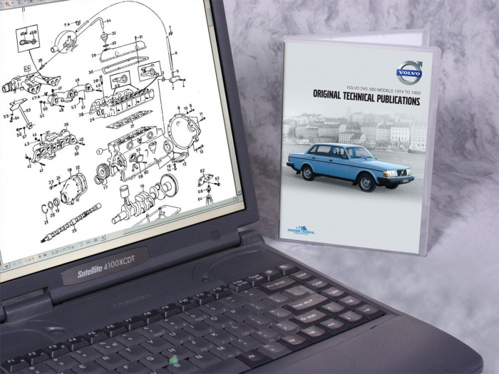 Verkstadsb�cker 240/260 75-93 USB - multi