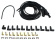 Ignition cable kit Ford V8 Pertr.black