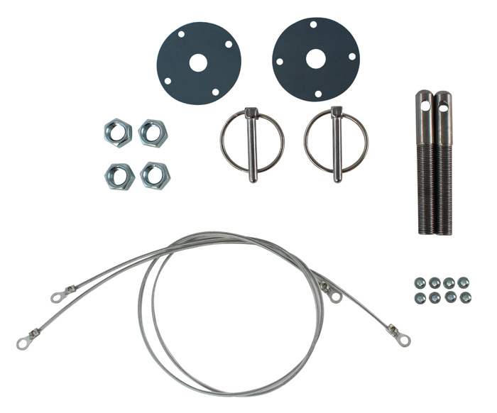 Hood pin racing type 64-73