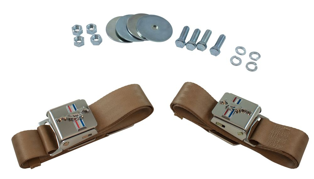 S�kerhetsb�lte 2 punkt parchment Mustang