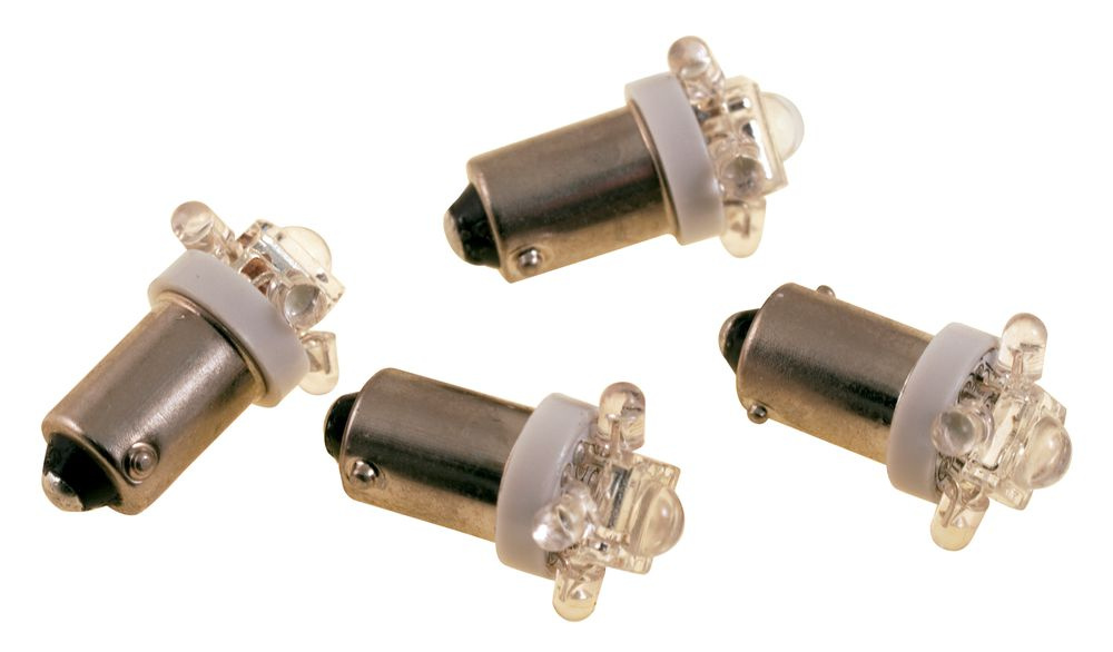 Instrument panel LED bulbs 64-68 white