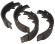 Brake shoes Front GM F-size 59-70