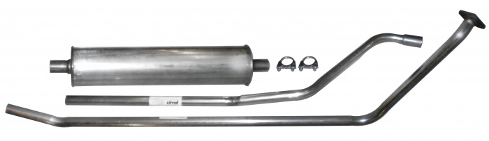 Exhaust system Duett B16 Stainless steel