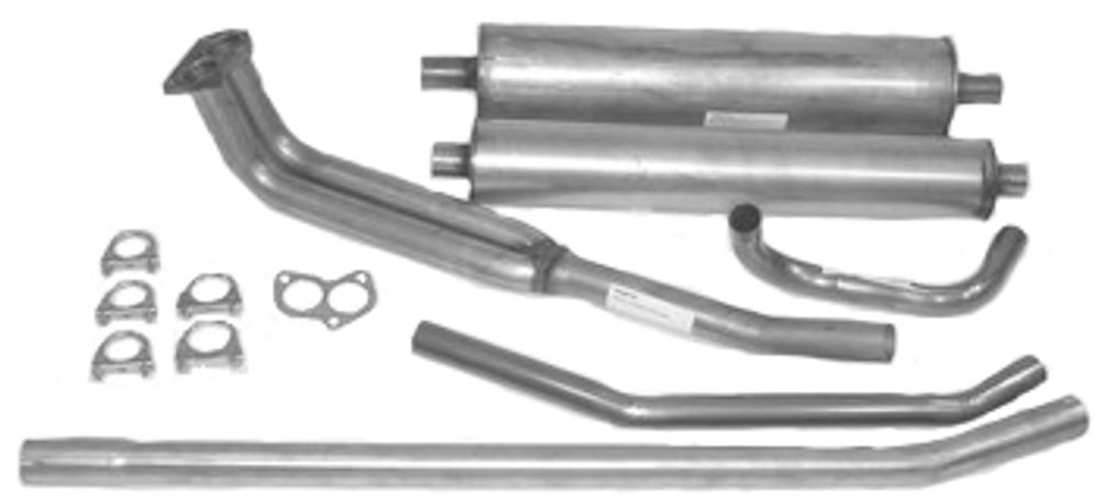Exhaust system 210 67-68 B18/B20 SS