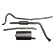 Exhaust system 120/130 59-61 SS Exhaust system 120/130 59-61 SS