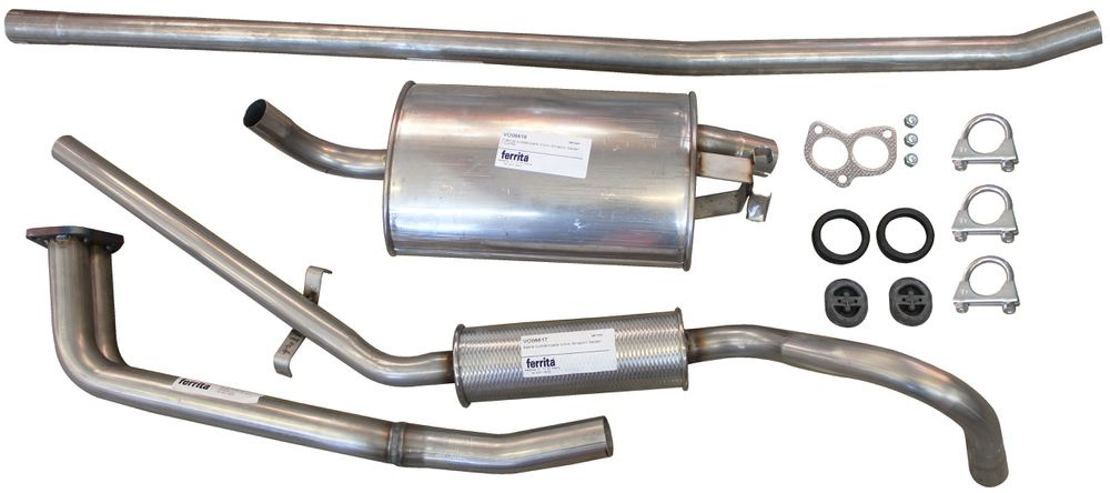 Exhaust system 120/130 67-70 SS
