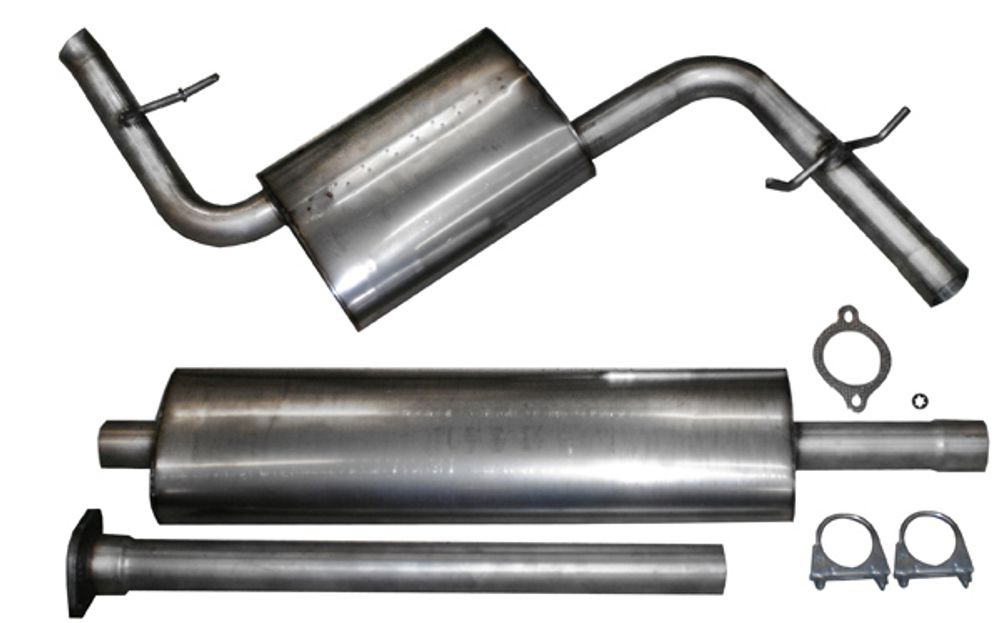 Avgassystem C70/S70/V70 DIV rostfritt