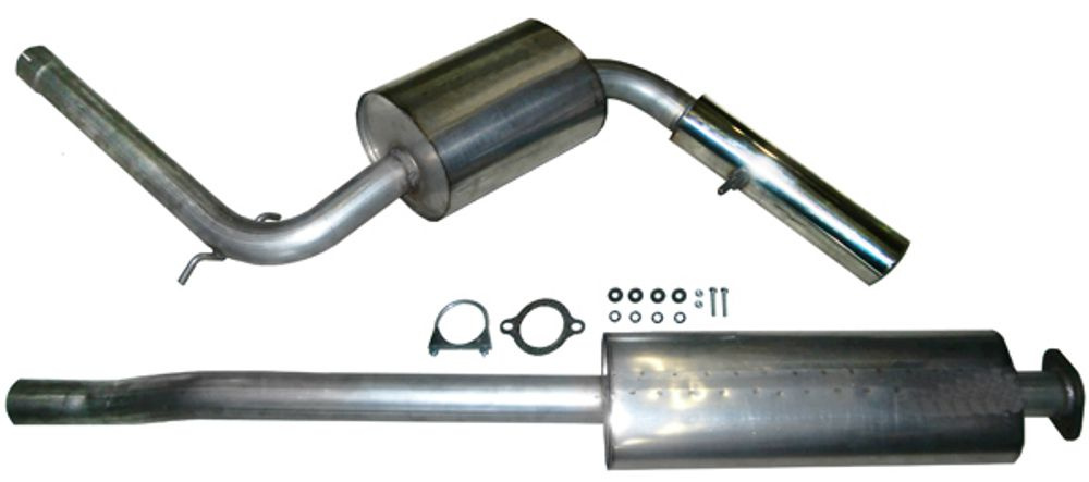 Exhaust system XC70/V70 AWD stainless