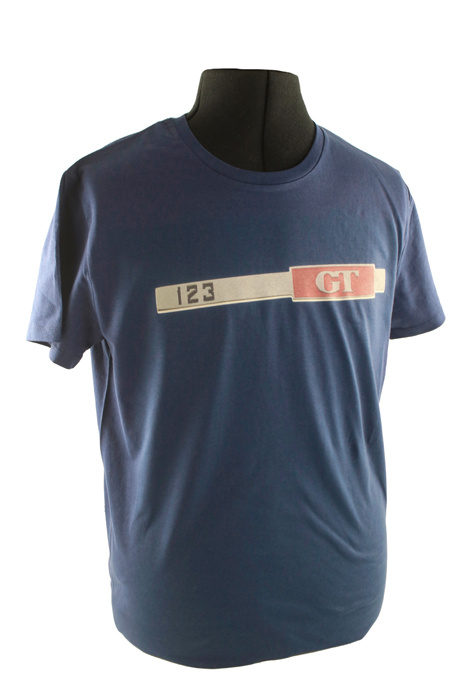 T-shirt Bl� Emblem 123GT