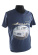 T-shirt blue 122 project car