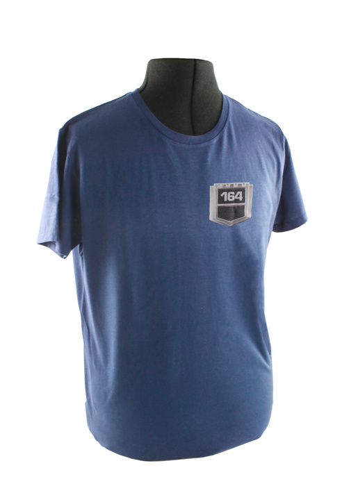 T-shirt bl� 164 emblem