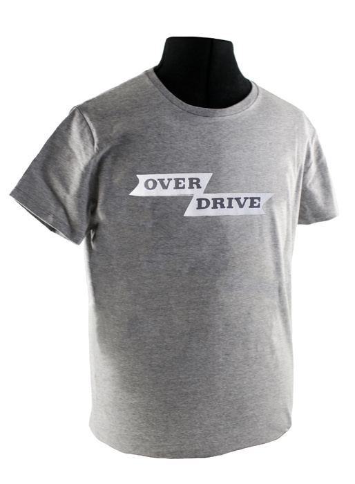 T-shirt gr� overdrive emblem