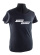T-shirt woman black overdrive emblem