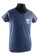 T-shirt woman blue 1800S emblem