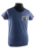 T-shirt woman blue 164 emblem