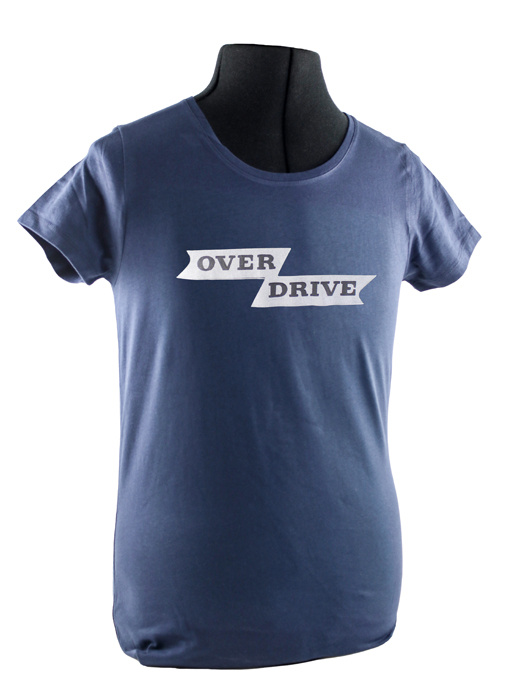 T-shirt dam bl� overdrive emblem