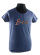 T-shirt woman blue B18 emblem