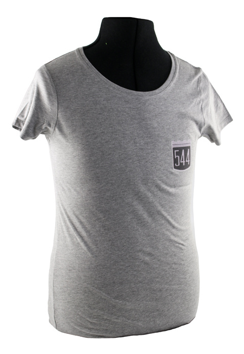 T-Shirt dam gr� 544 emblem