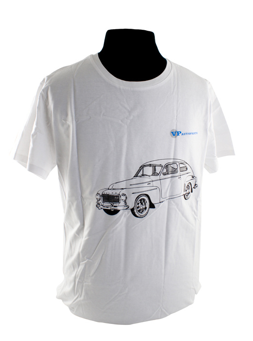T-shirt white Volvo PV