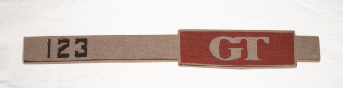 T-shirt vit Emblem 123GT