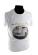 T-shirt vit projektbil AZ