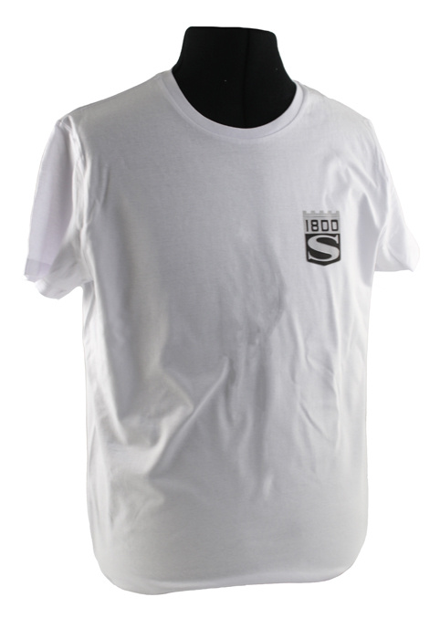 T-shirt white 1800S emblem