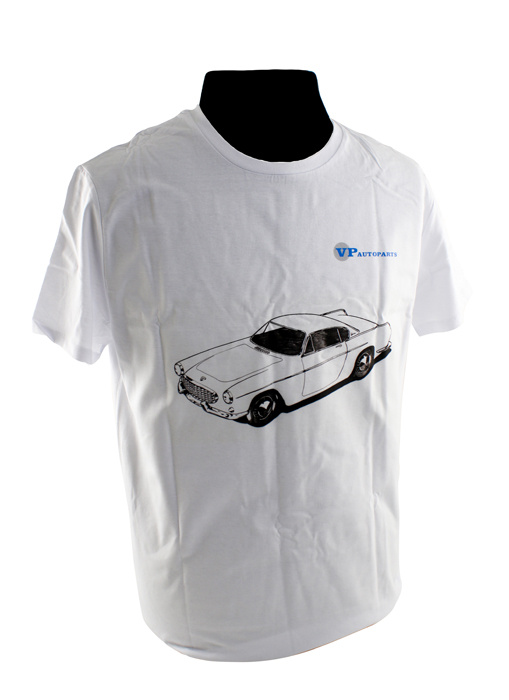 T-shirt white Volvo P1800