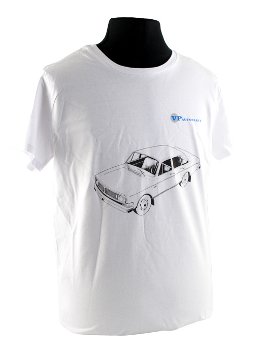 T-shirt vit Volvo 140