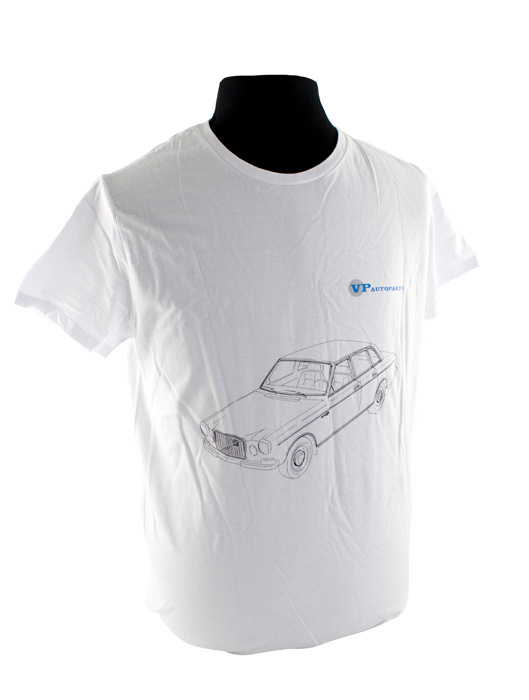 T-shirt vit Volvo 164